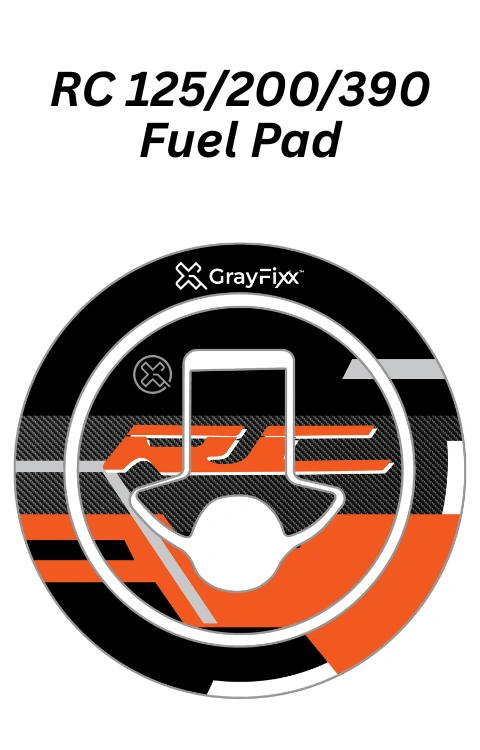 RC 125/200/250/390 Fuel Pad | Premium 3D Gel Fuel Pad, Pack of 1